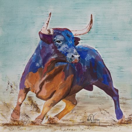 Spanish Bull Blue 