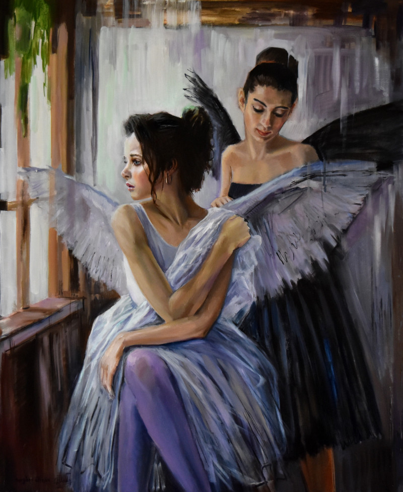 Serghei Ghetiu reprodukcija Baleto angelai