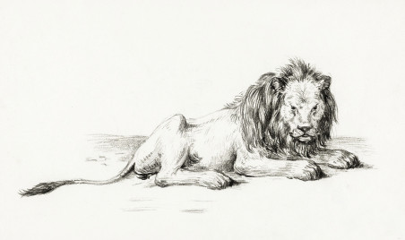 Lying Lion (1822)